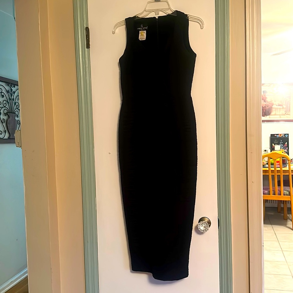 VINTAGE Carol Little Black Maxi Dress, Evening Wear Size 4
